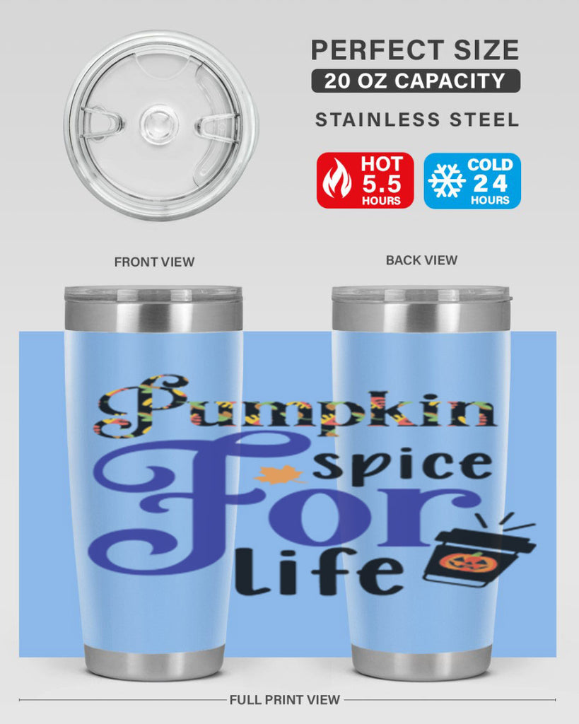 Pumpkinspiceforlife 566#- fall- Tumbler