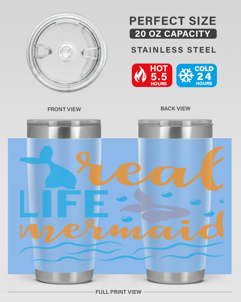 Real Life Mermaid Design 556#- mermaid- Tumbler