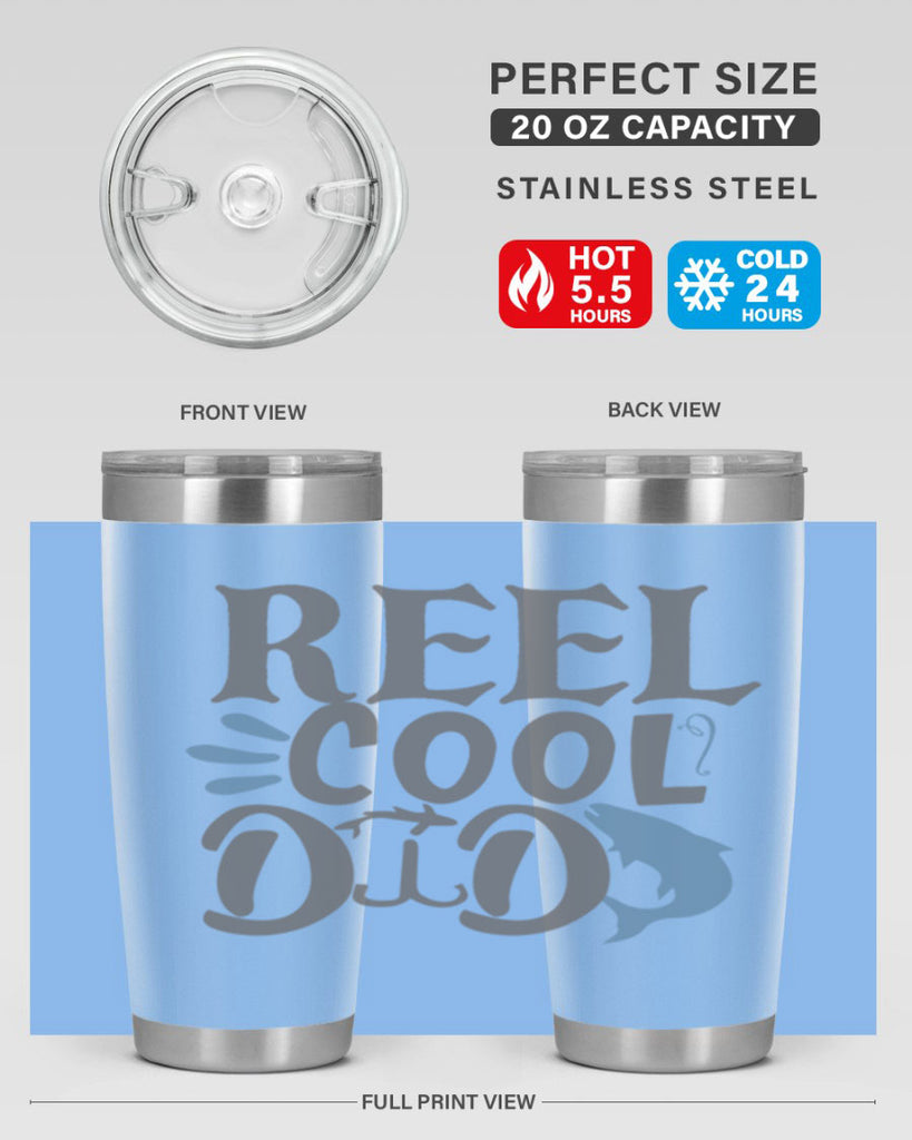 Reel Cool Dad 68#- dad- Tumbler