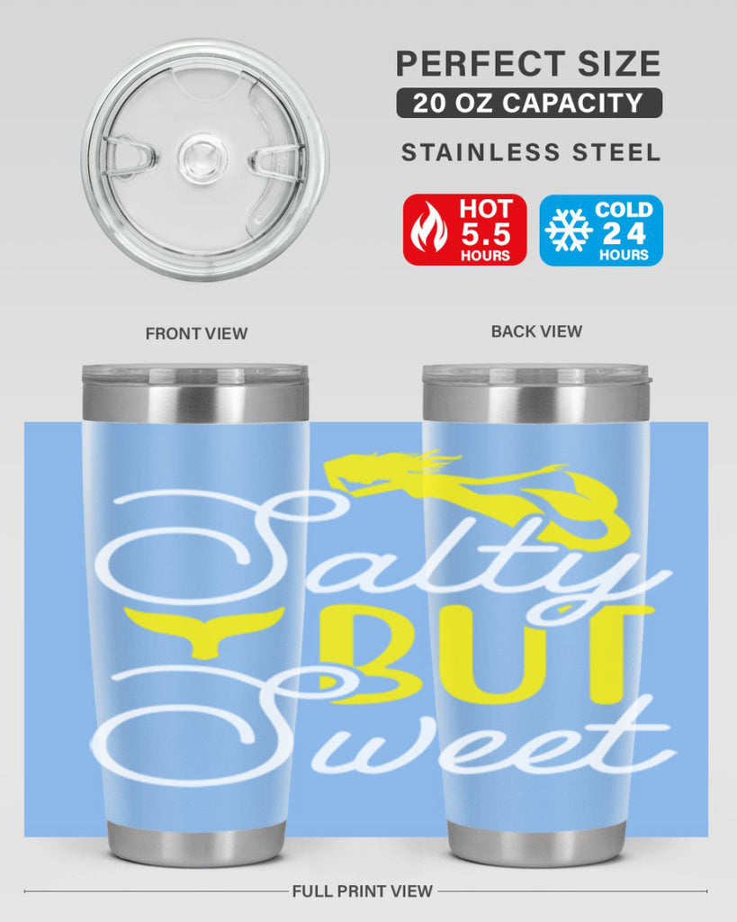 Salty but Sweet 562#- mermaid- Tumbler