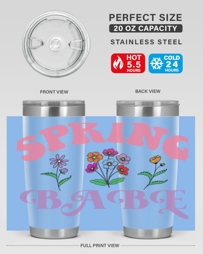 Spring Babe  480#- spring- Tumbler