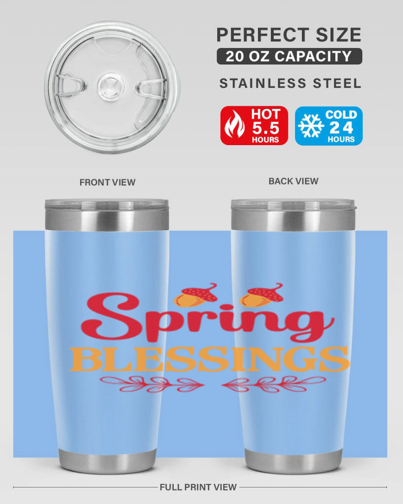 Spring blessings 421#- spring- Tumbler