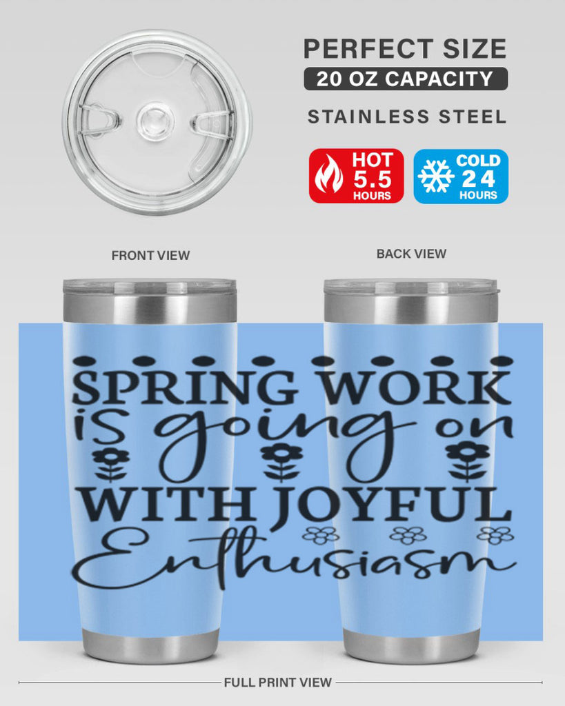 Spring work is going on 521#- spring- Tumbler