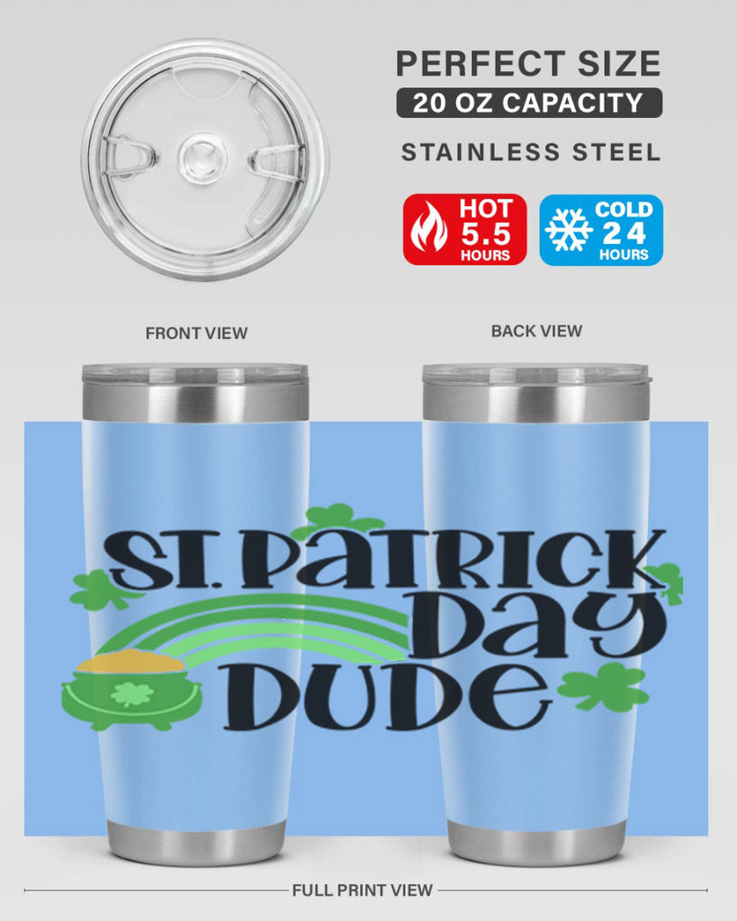 St Patrick Day Dude Style 29#- St Patricks Day- Tumbler