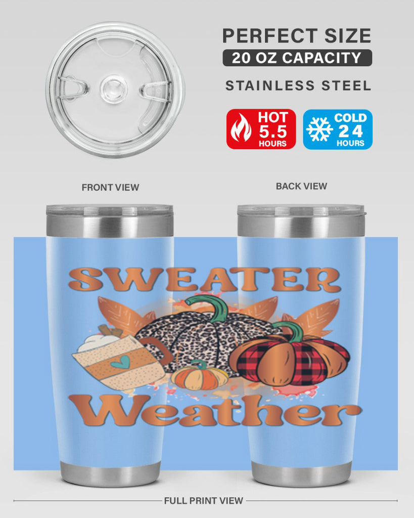 Sweater Weather 589#- fall- Tumbler