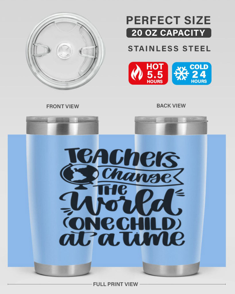 Teachers Change The Style 45#- teacher- tumbler