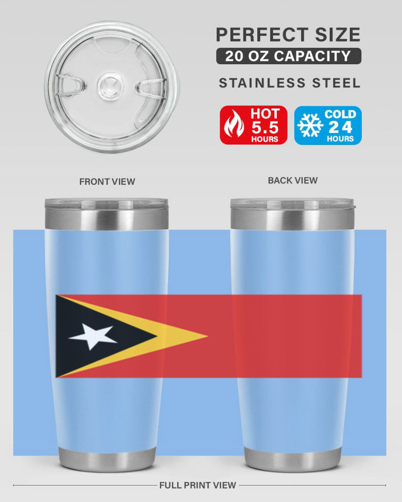TimorLeste 22#- world flags- Tumbler