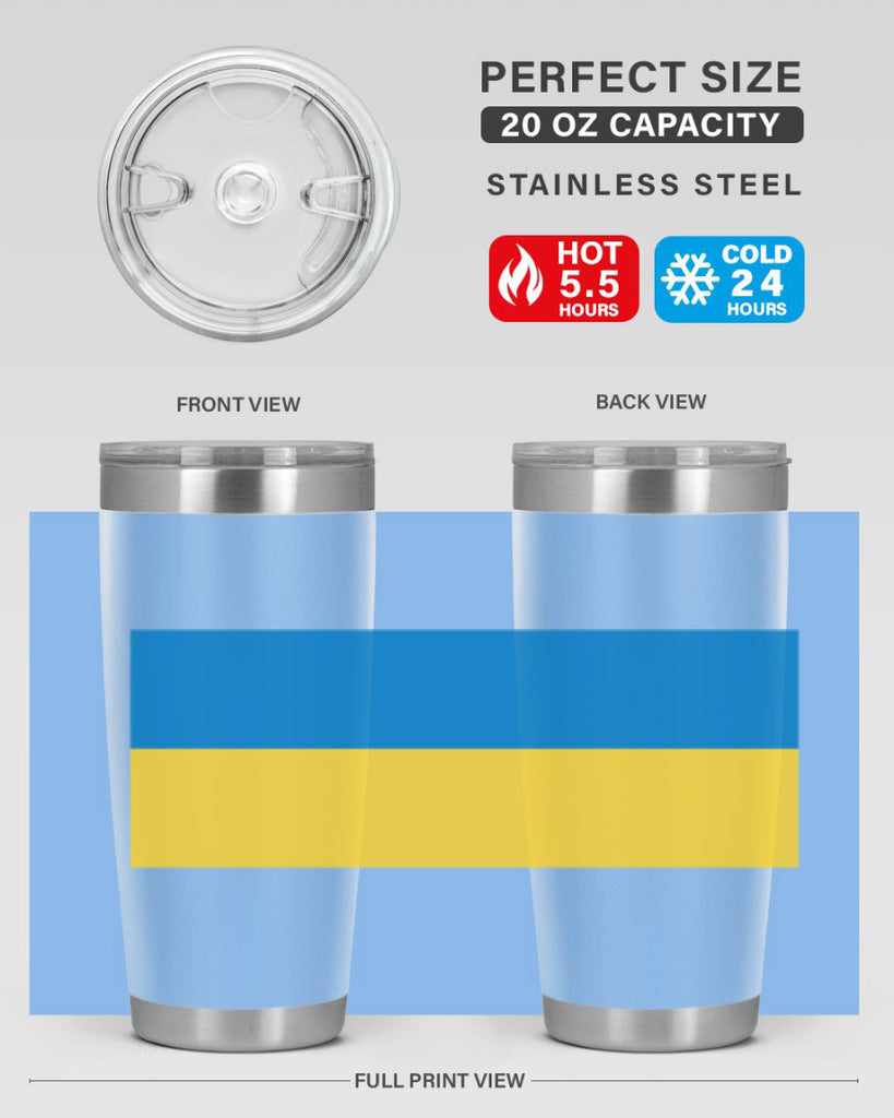 Ukraine 13#- world flags- Tumbler