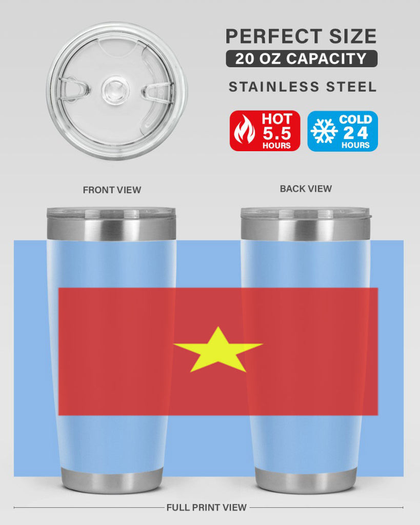 Vietnam 4#- world flags- Tumbler