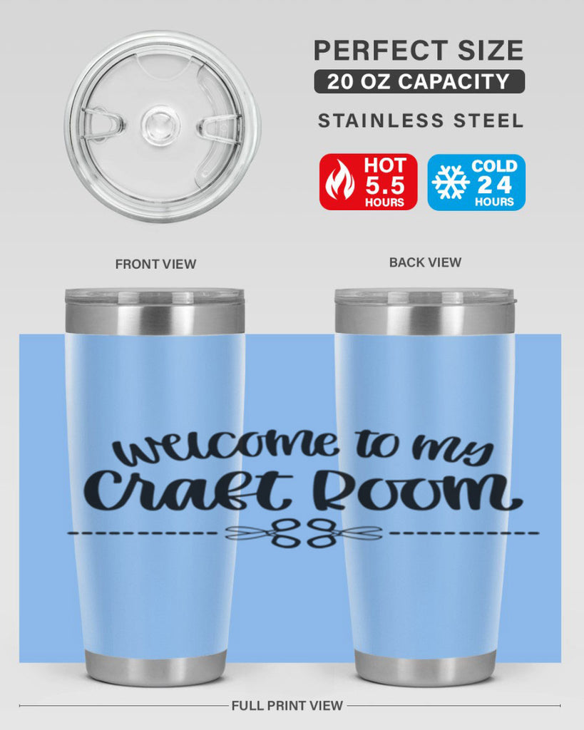 Welcome To My Craft Room 2#- crafting- Tumbler