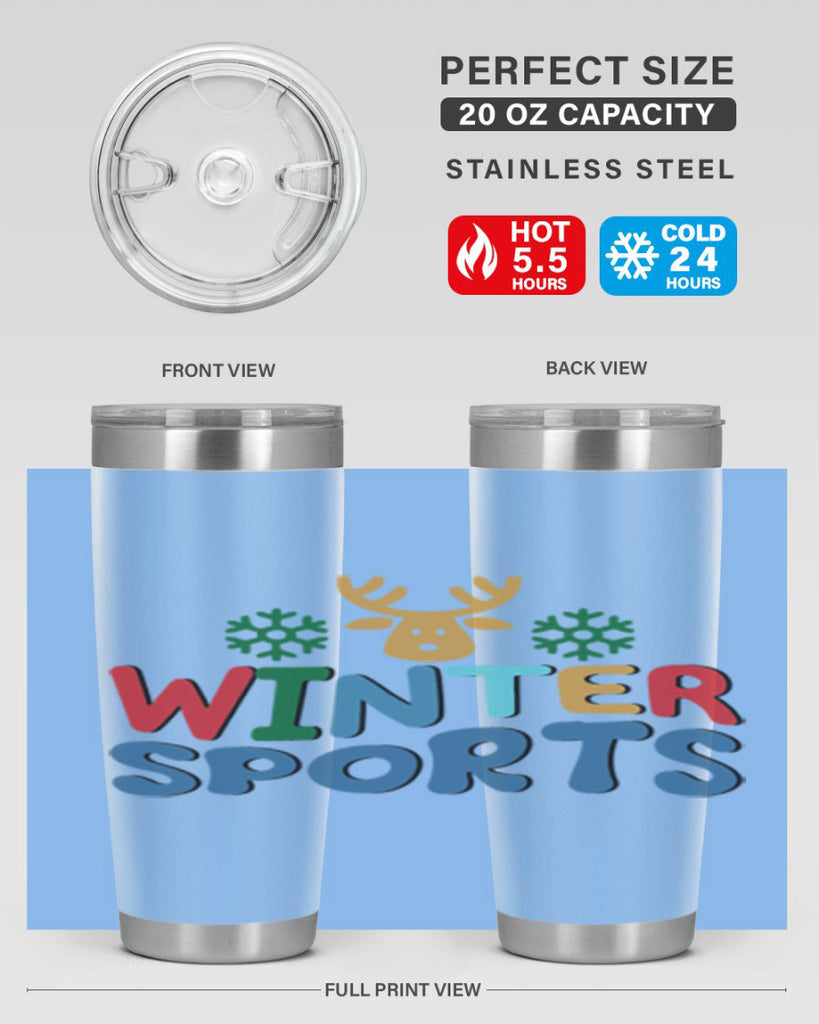 Winter Sports 565#- winter- Tumbler