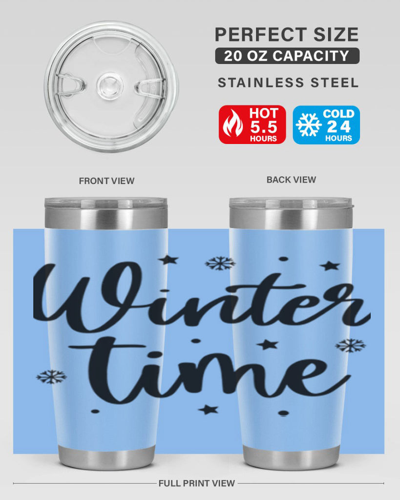 Winter Time 525#- winter- Tumbler