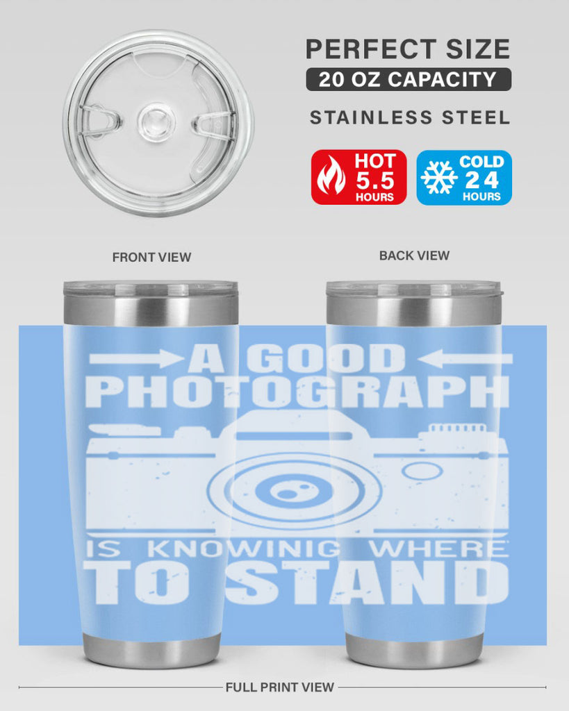 a good photograph is knowing where to stand 50#- photography- Tumbler