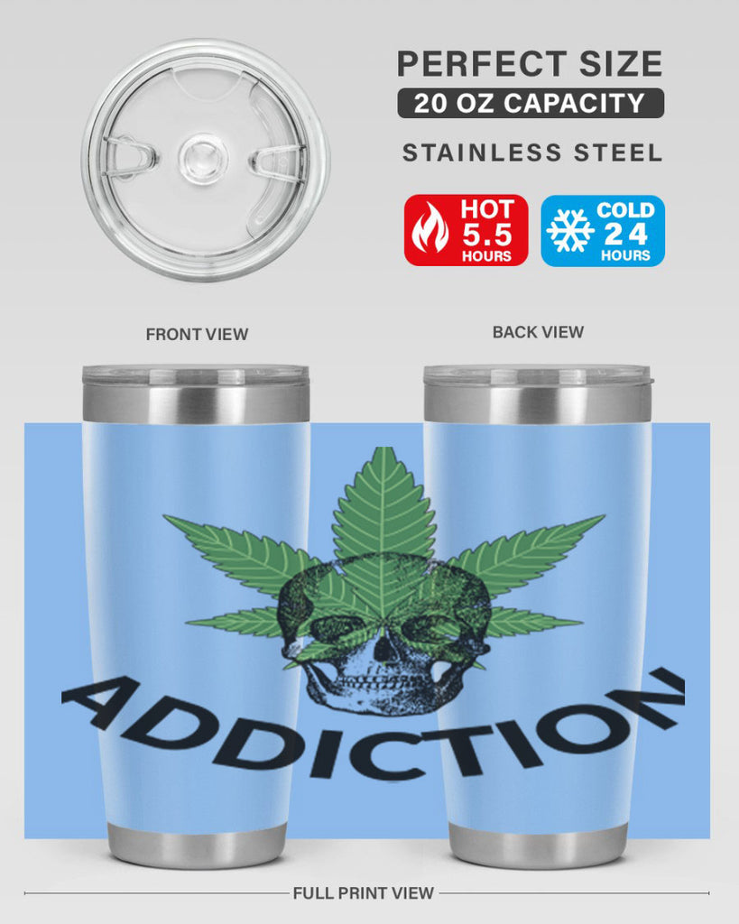 addiction cannabis 7#- marijuana- Tumbler