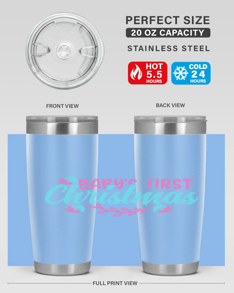 babys first christmas Style 287#- baby- tumbler