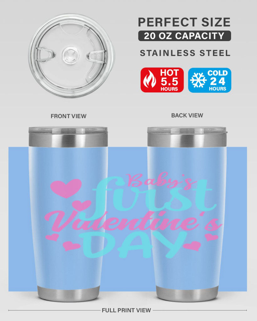babys first valentines day Style 281#- baby- tumbler
