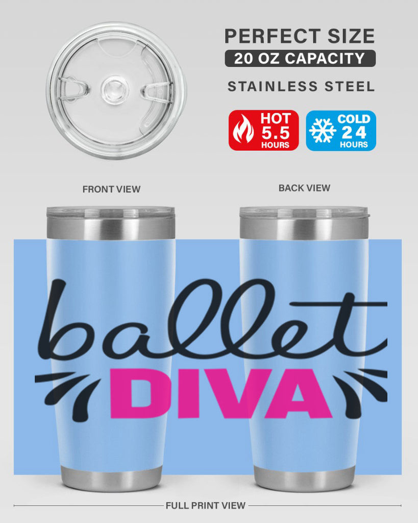 ballet diva 3#- ballet- Tumbler