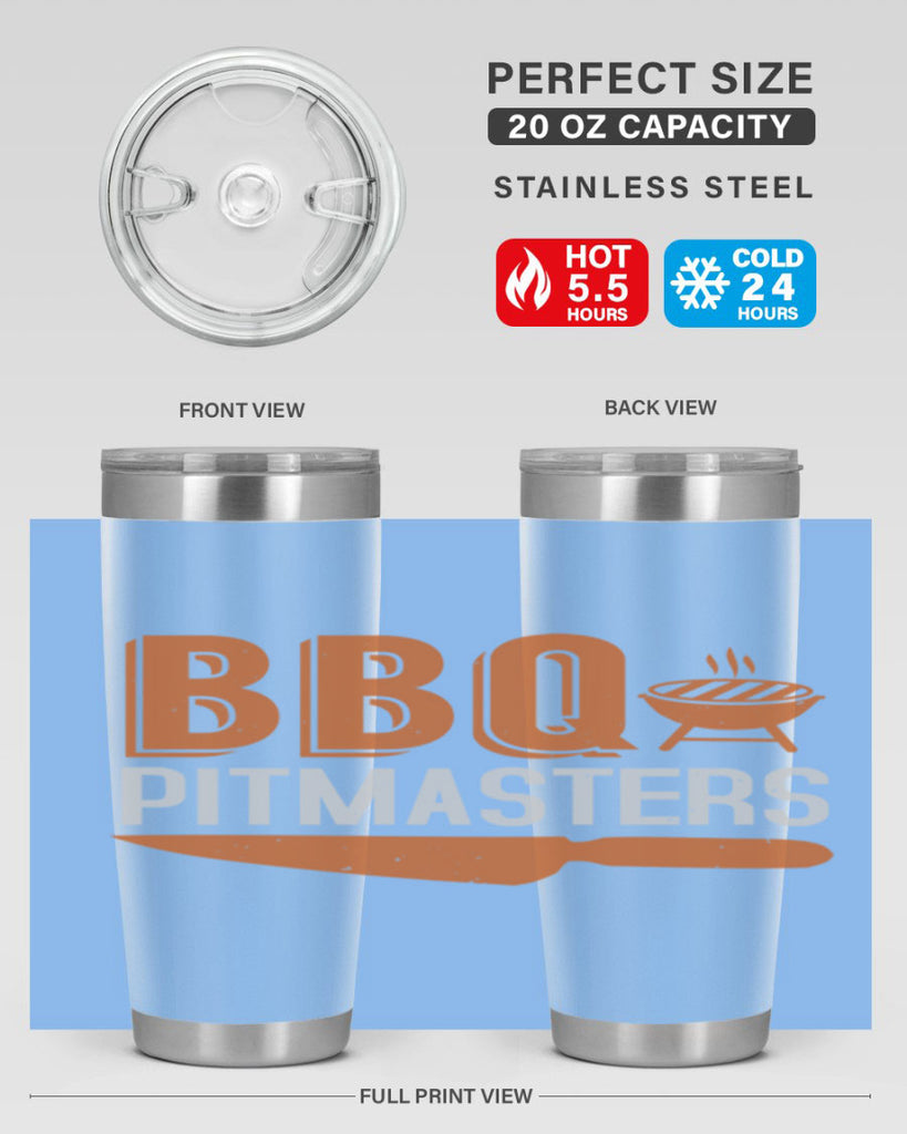 bbq pitmasters 4#- bbq- Tumbler