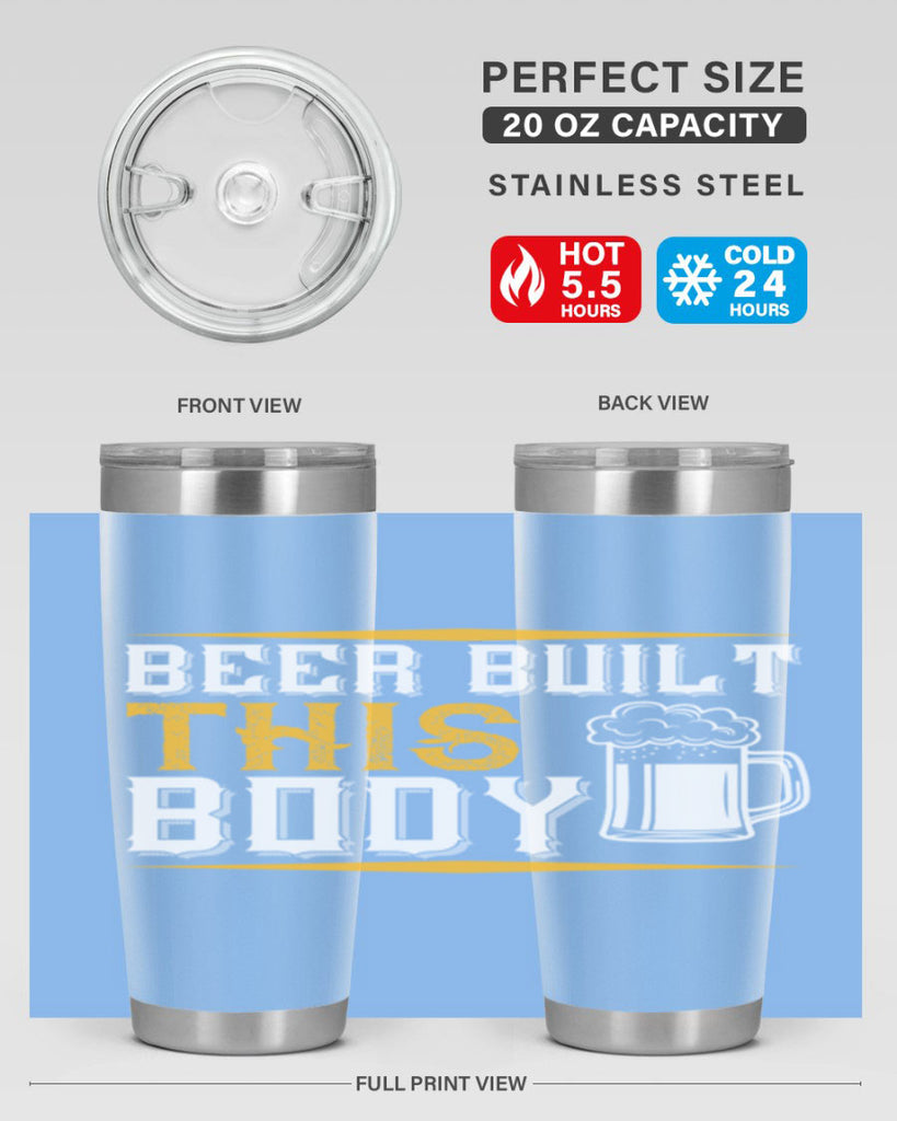 beer built this body 110#- beer- Tumbler