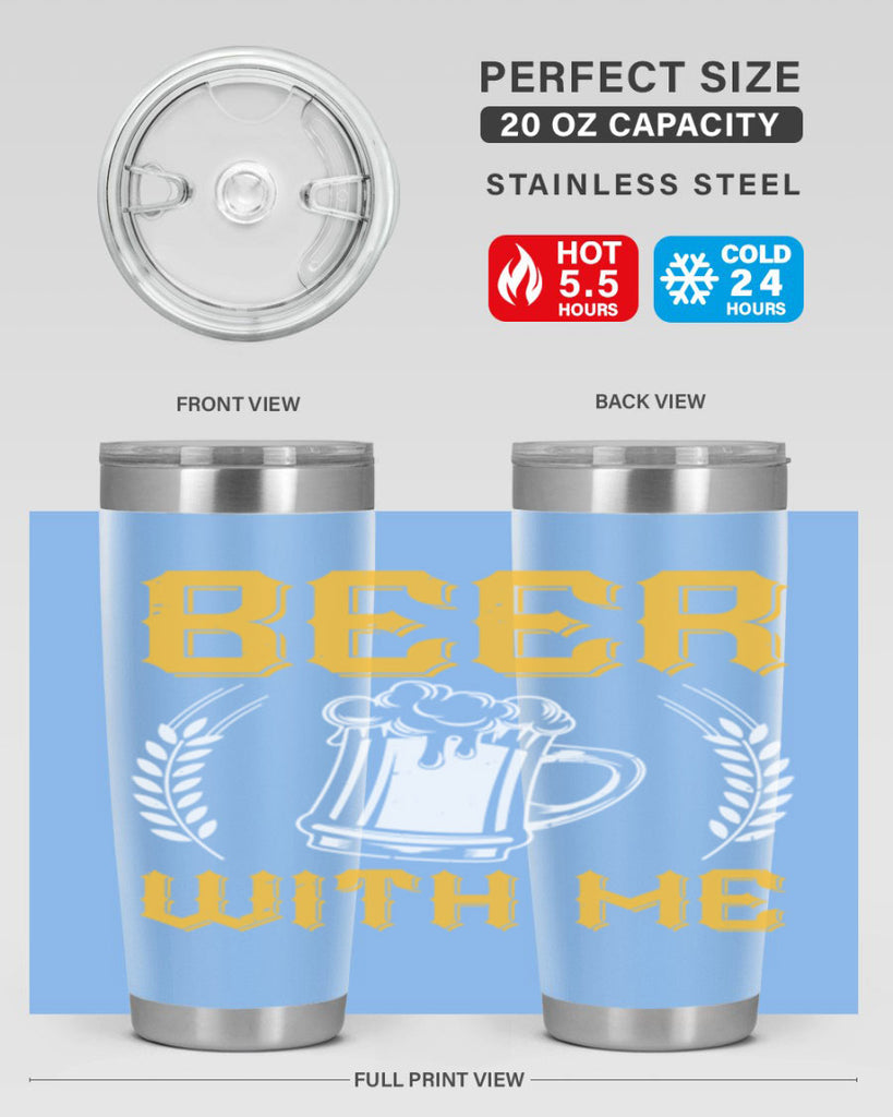 beer with me 103#- beer- Tumbler