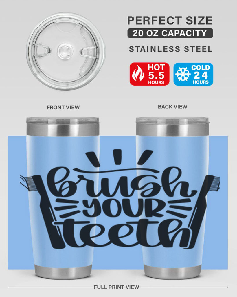 brush your teeth 44#- bathroom- Tumbler