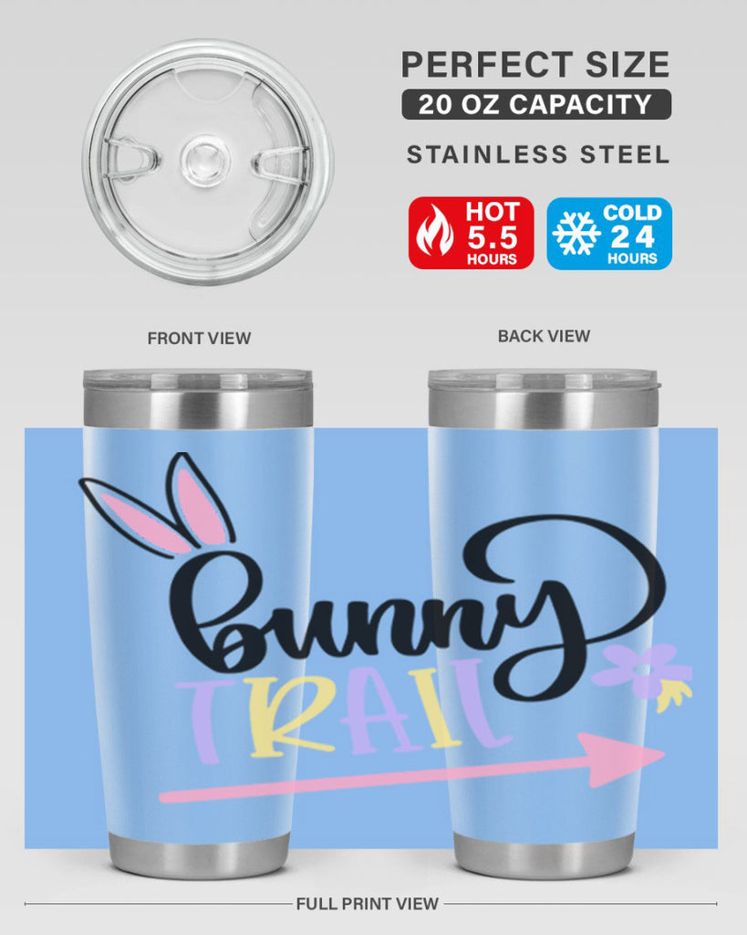 bunny trail 67#- easter- Tumbler