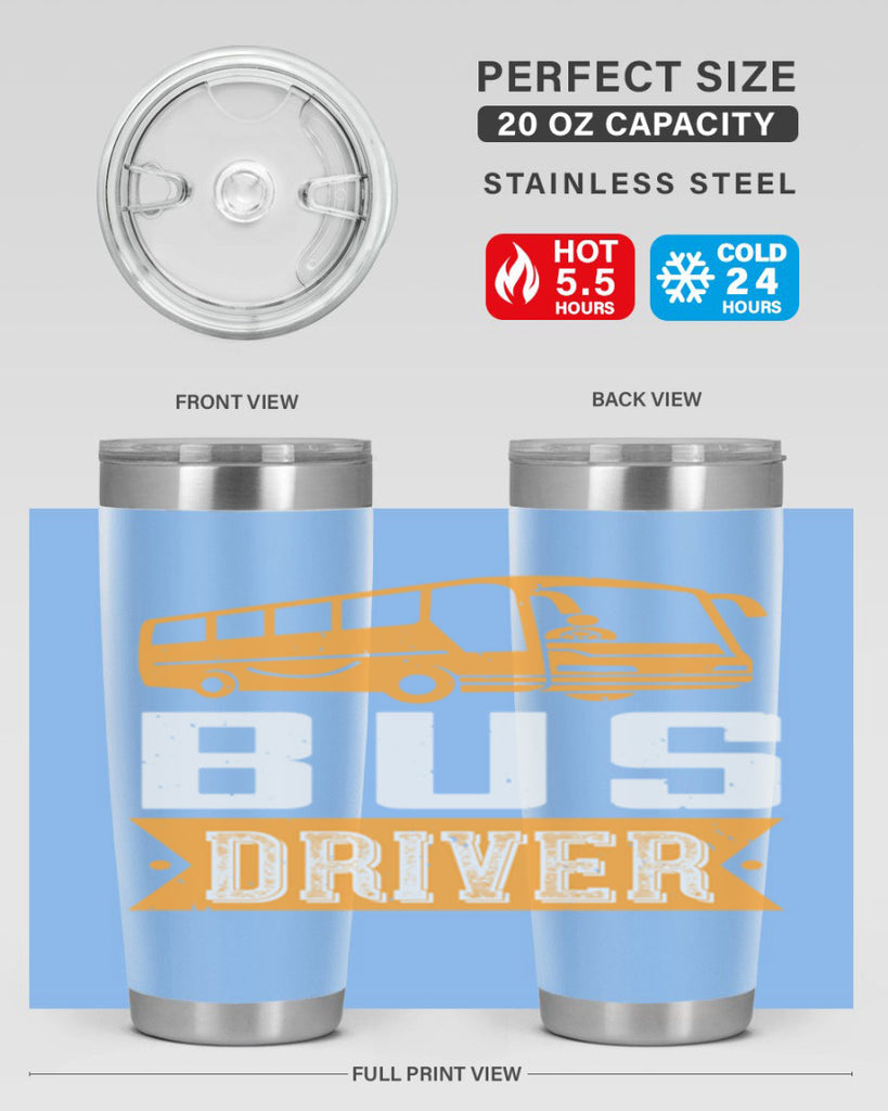 bus driver Style 40#- bus driver- tumbler