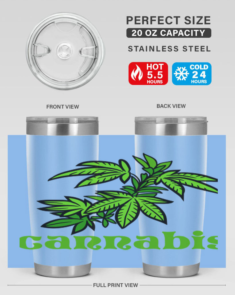 cannabis 38#- marijuana- Tumbler