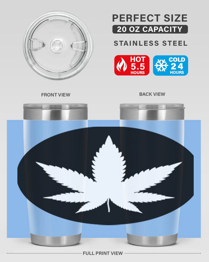 cannabis art l 40#- marijuana- Tumbler