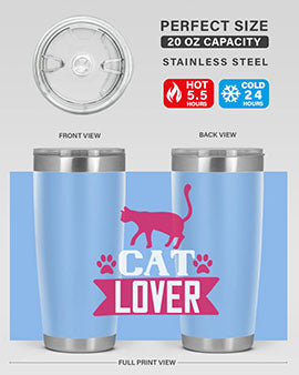 cat lover Style 32#- cat- Tumbler