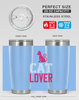 cat lover Style 33#- cat- Tumbler