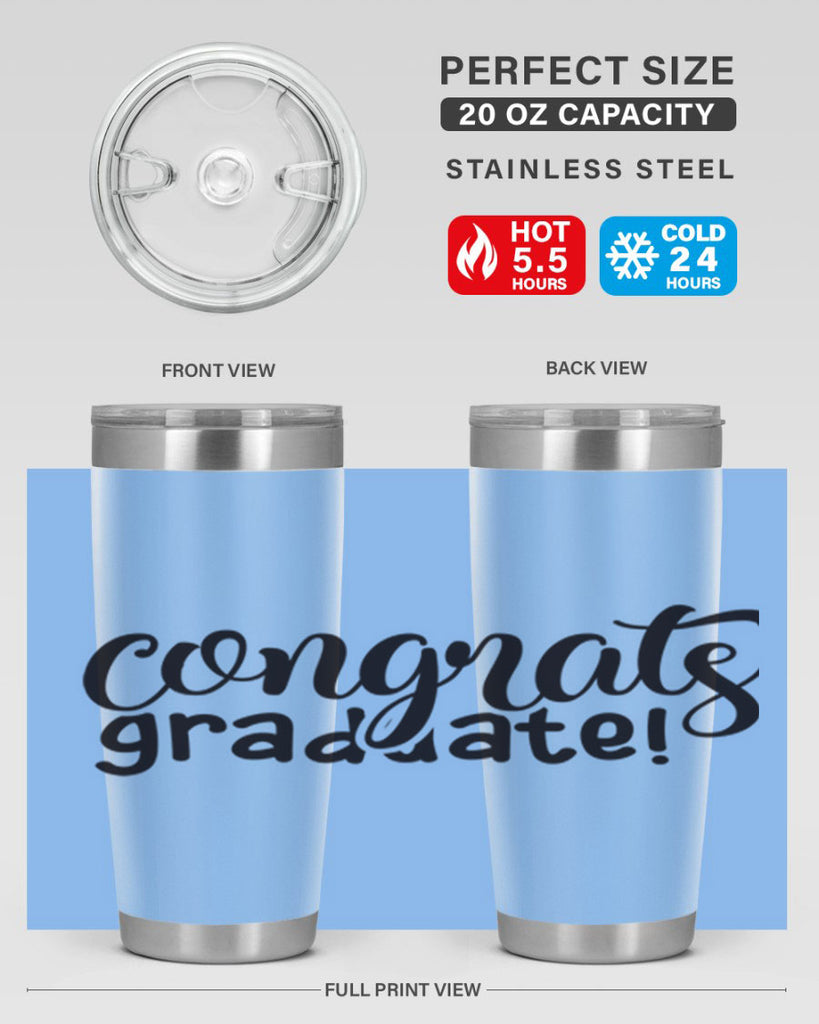 congrats graduate! 2#- graduation- Tumbler