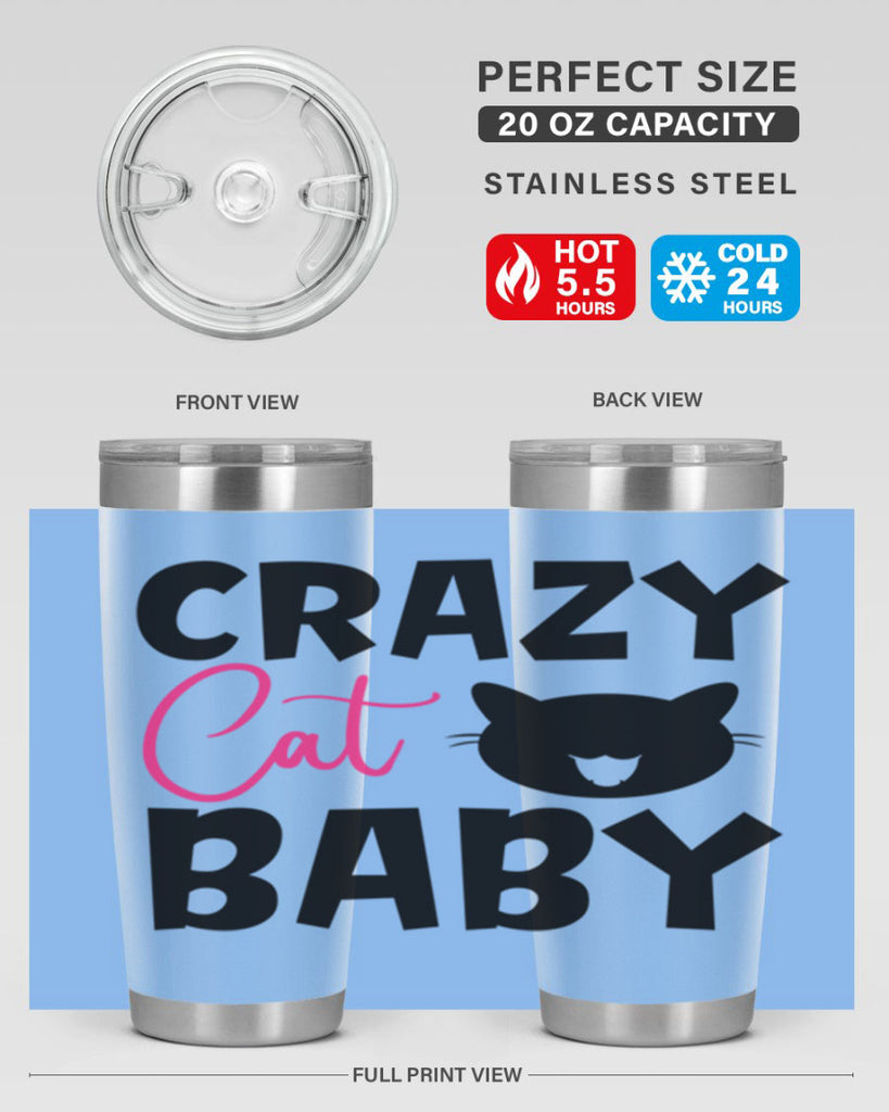 crazy cat baby Style 270#- baby- tumbler