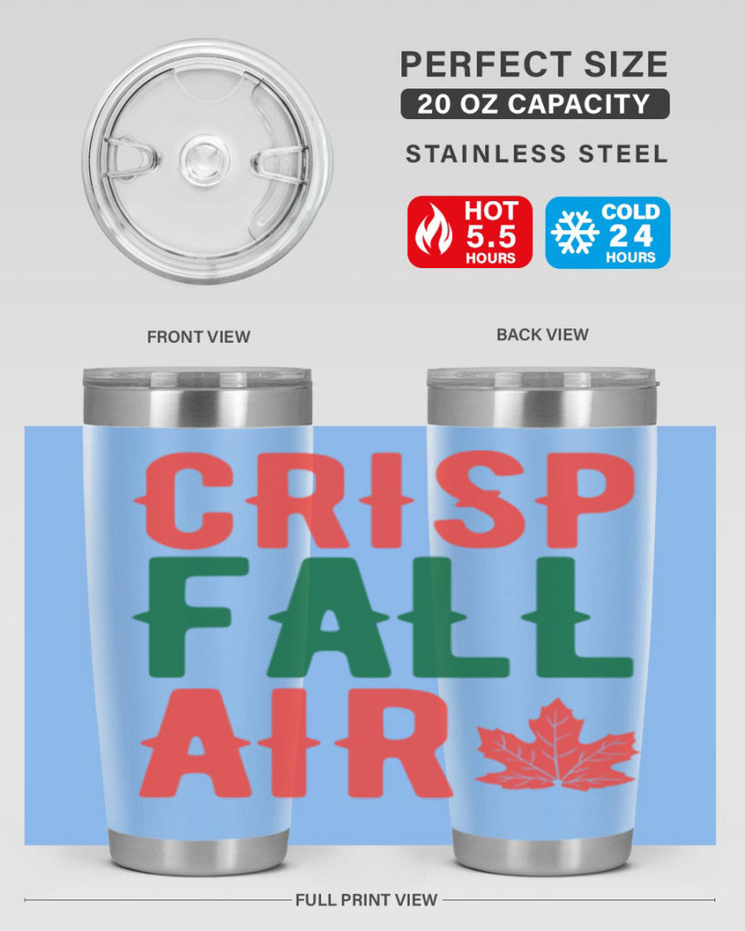 crisp fall air 62#- fall- Tumbler
