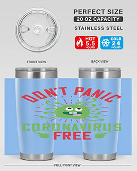 dont panic coronavirus free Style 43#- corona virus- Cotton Tank