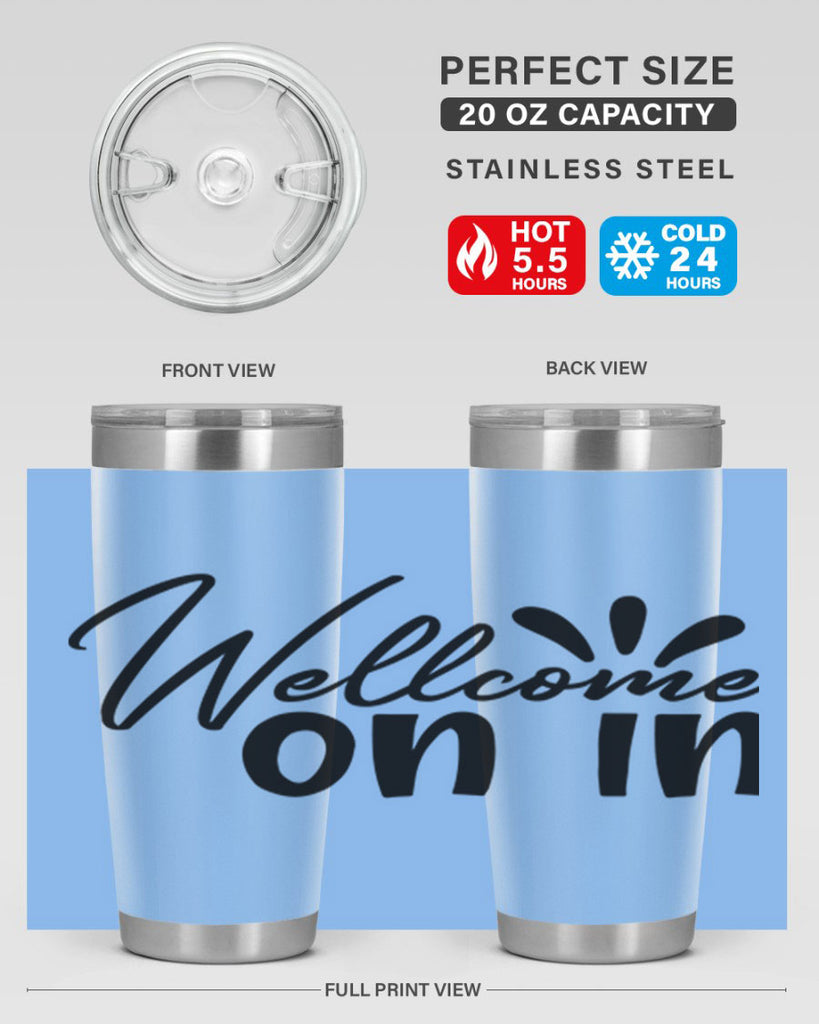 dont stop be leaving 73#- home- Tumbler