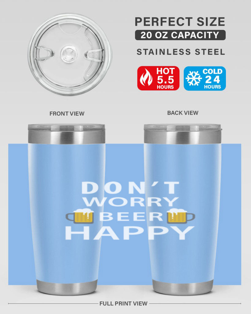 dont worry 94#- beer- Tumbler