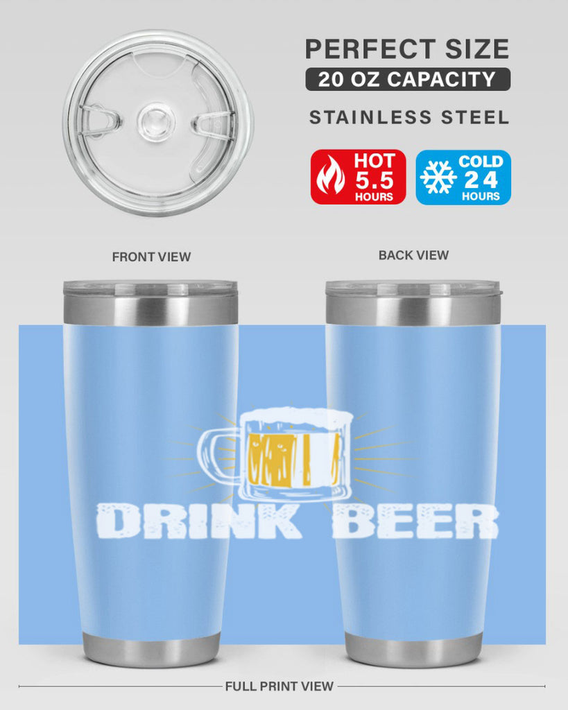 drink beer 92#- beer- Tumbler