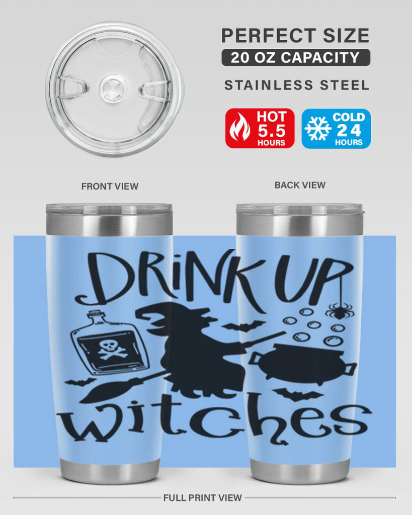 drink up witches 79#- halloween- Tumbler