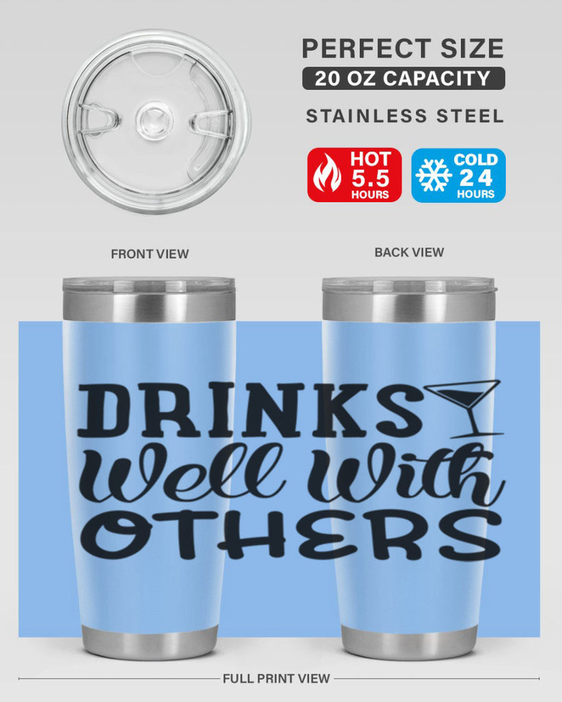 drinks well with others 128#- beer- Tumbler