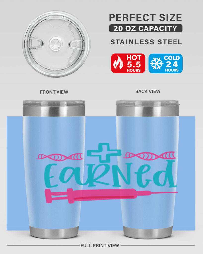 earned Style Style 197#- nurse- tumbler