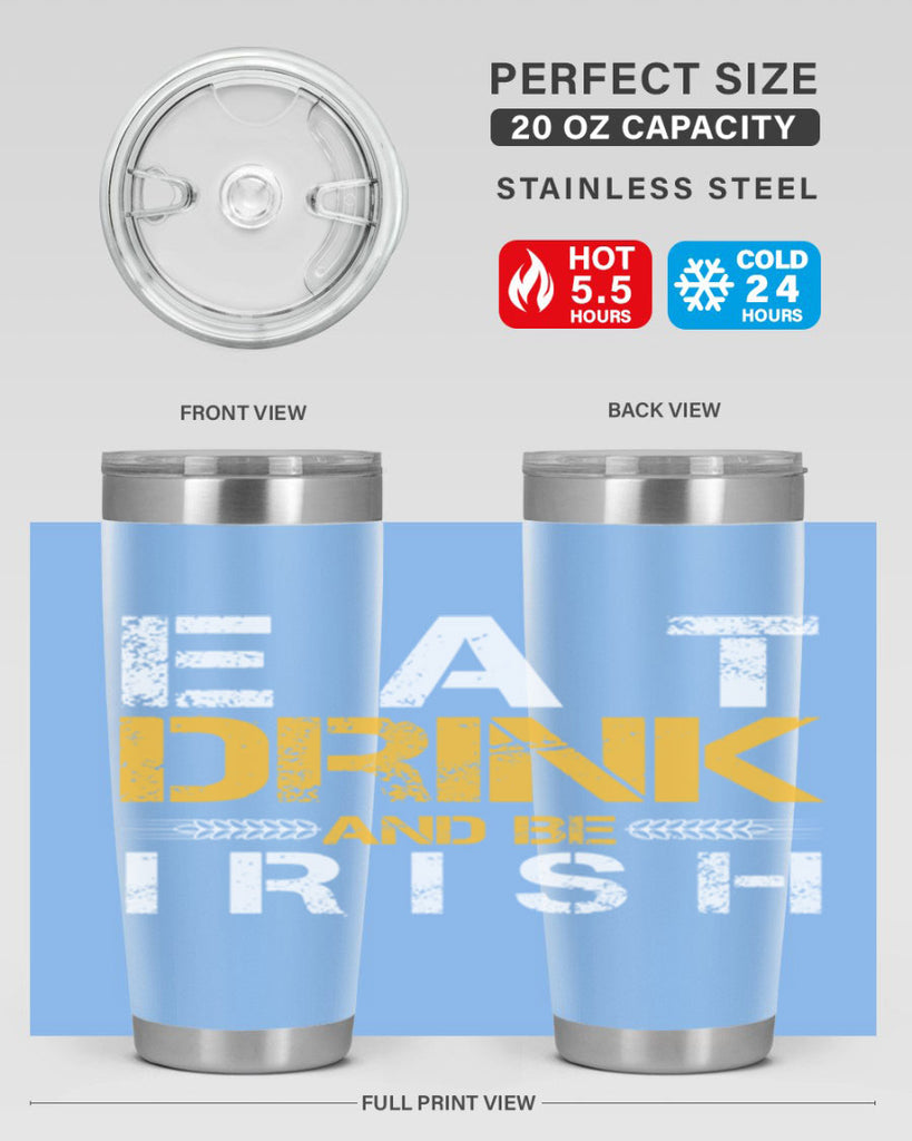 eat drink and be irish 89#- beer- Tumbler