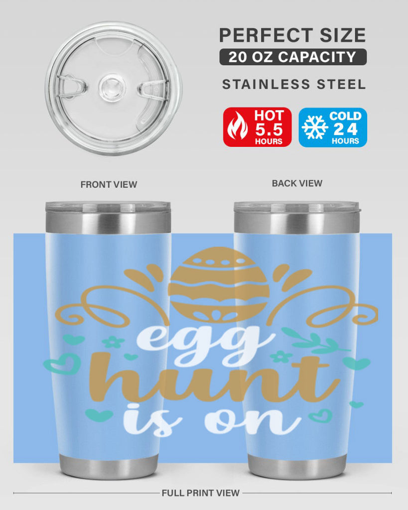 egg hunt is on 96#- easter- Tumbler