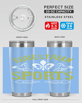 equestrian sports Style 55#- horse- Tumbler