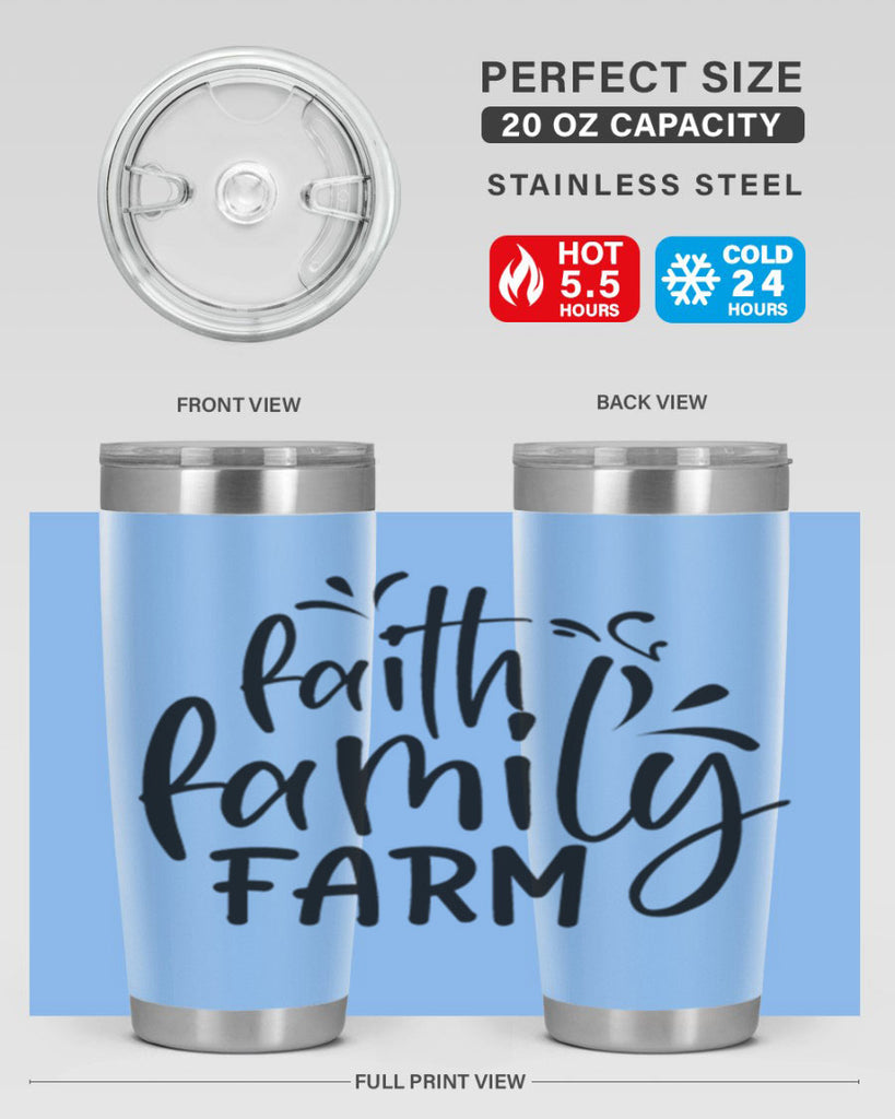 faith family farm 44#- family- Tumbler