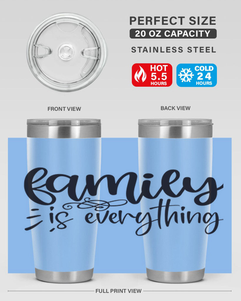 family is everything 72#- home- Tumbler