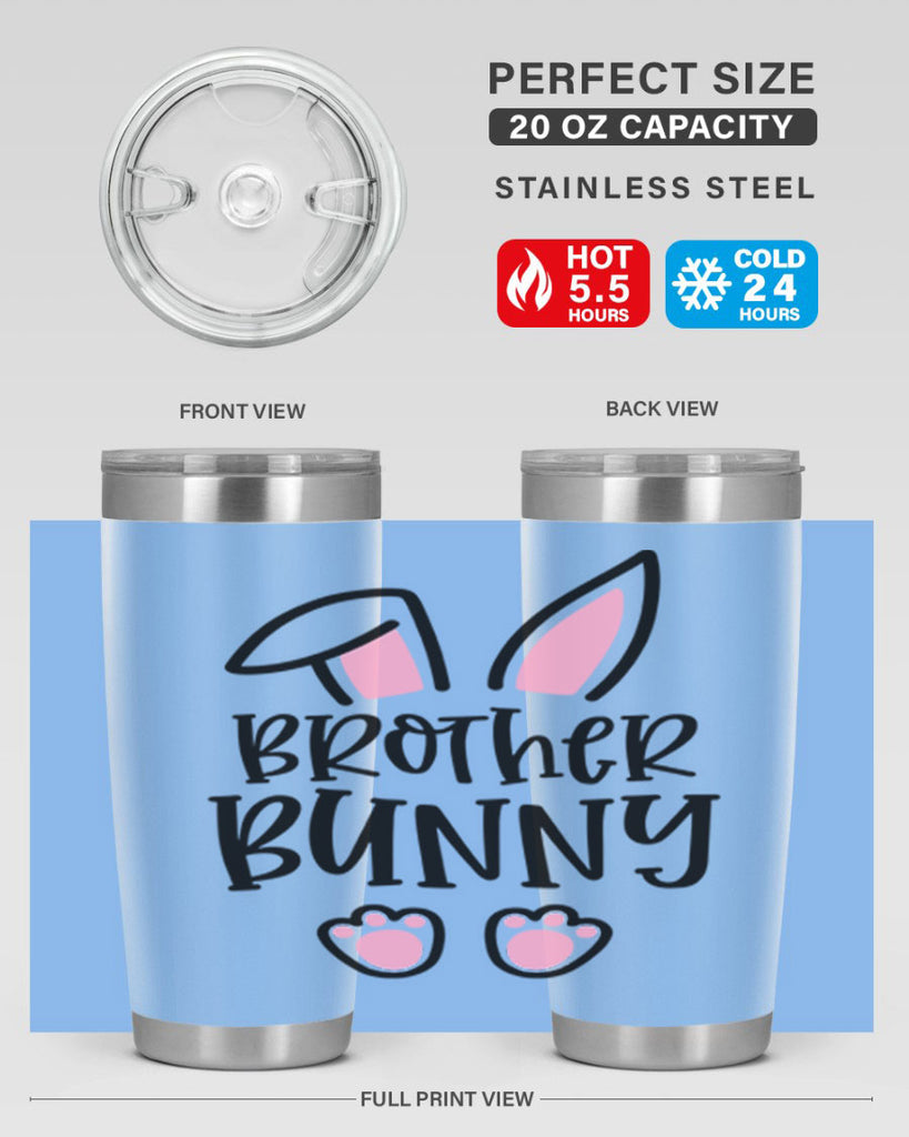 familybrother bunny 52#- easter- Tumbler