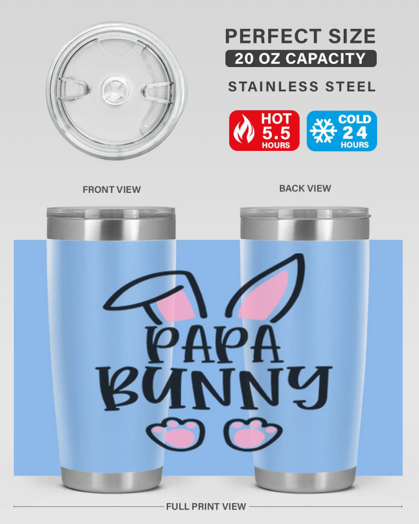 familypapa bunny 48#- easter- Tumbler