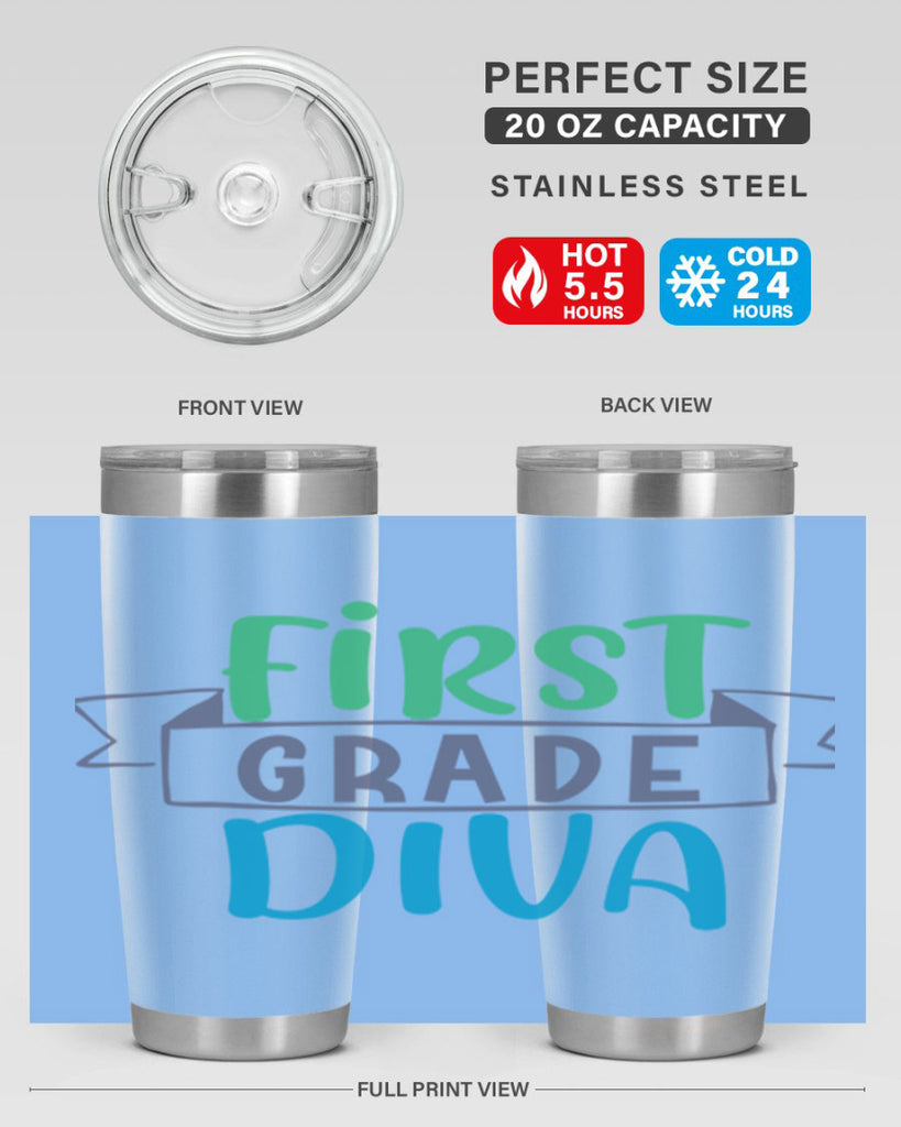 first grade divaa 22#- 1st grade- Tumbler