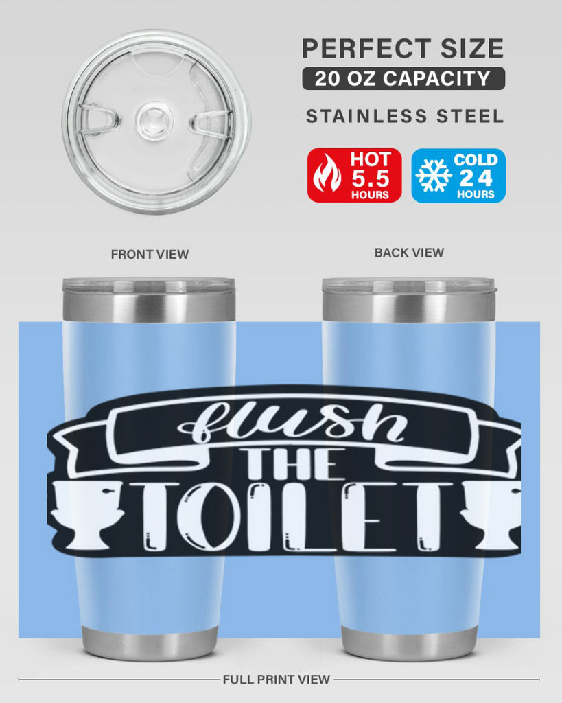 flush the toilet 40#- bathroom- Tumbler